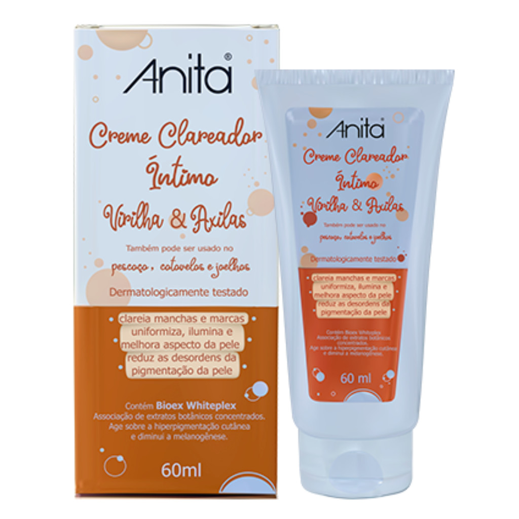 Anita Clareador - Clareador De Axila E Virilha  60ml