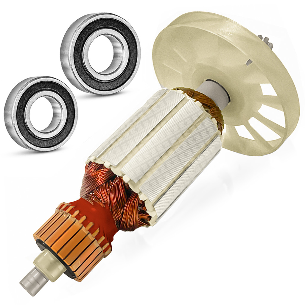 Induzido Com Rolamentos Para Martelete Hm0810 220v
