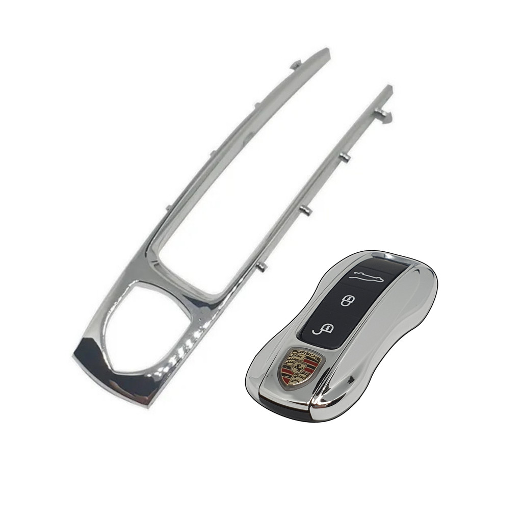 Case Chave Porsche Sup Cromado 911 Cayenne Boxster Panamera