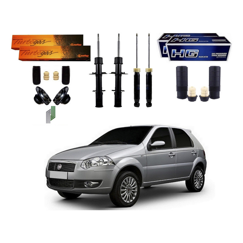Amortecedor Dianteiro Traseiro; Palio Rstiii 1.0 2010 A 2012