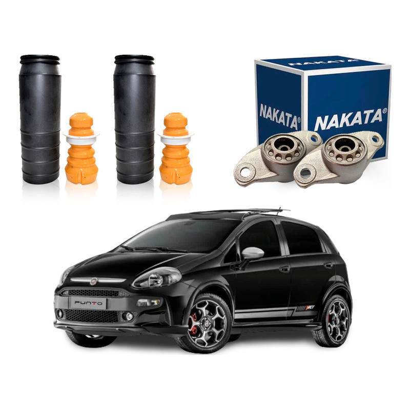 Kit Batente Traseiro Nakata Punto 1.4 Tjet 2013 A 2017