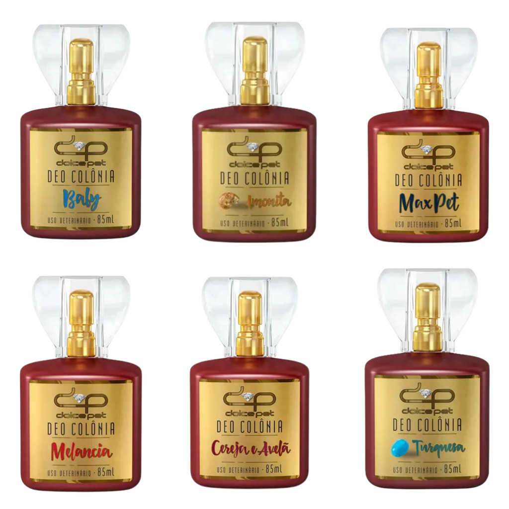 Deo Colônia Para Cães e Gatos 85ml - Dolce Pet em Oferta na Shopee
