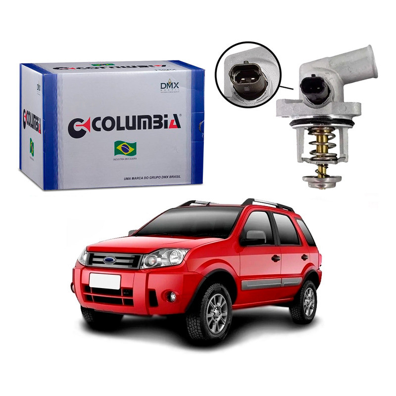 Valvula Termostatica Ecosport 1.6 Flex 2009 A 2012 em Oferta na Shopee