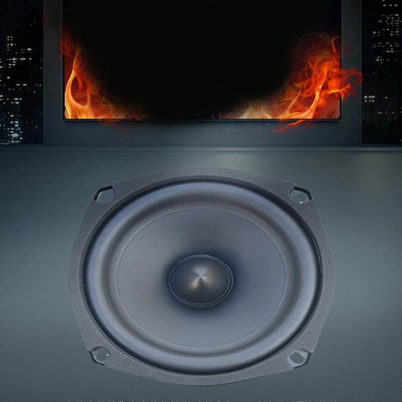 LI * Profissional 5 25 Polegadas Woofer Metal Borracha Design Midrange Para Estúdio Home Theater Uso Durabilidad