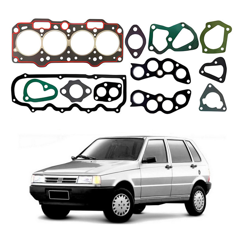 Jogo Junta Cabeçote Bastos Uno 1.0 1.3 1.5 1991 A 1997 em Oferta na Shopee