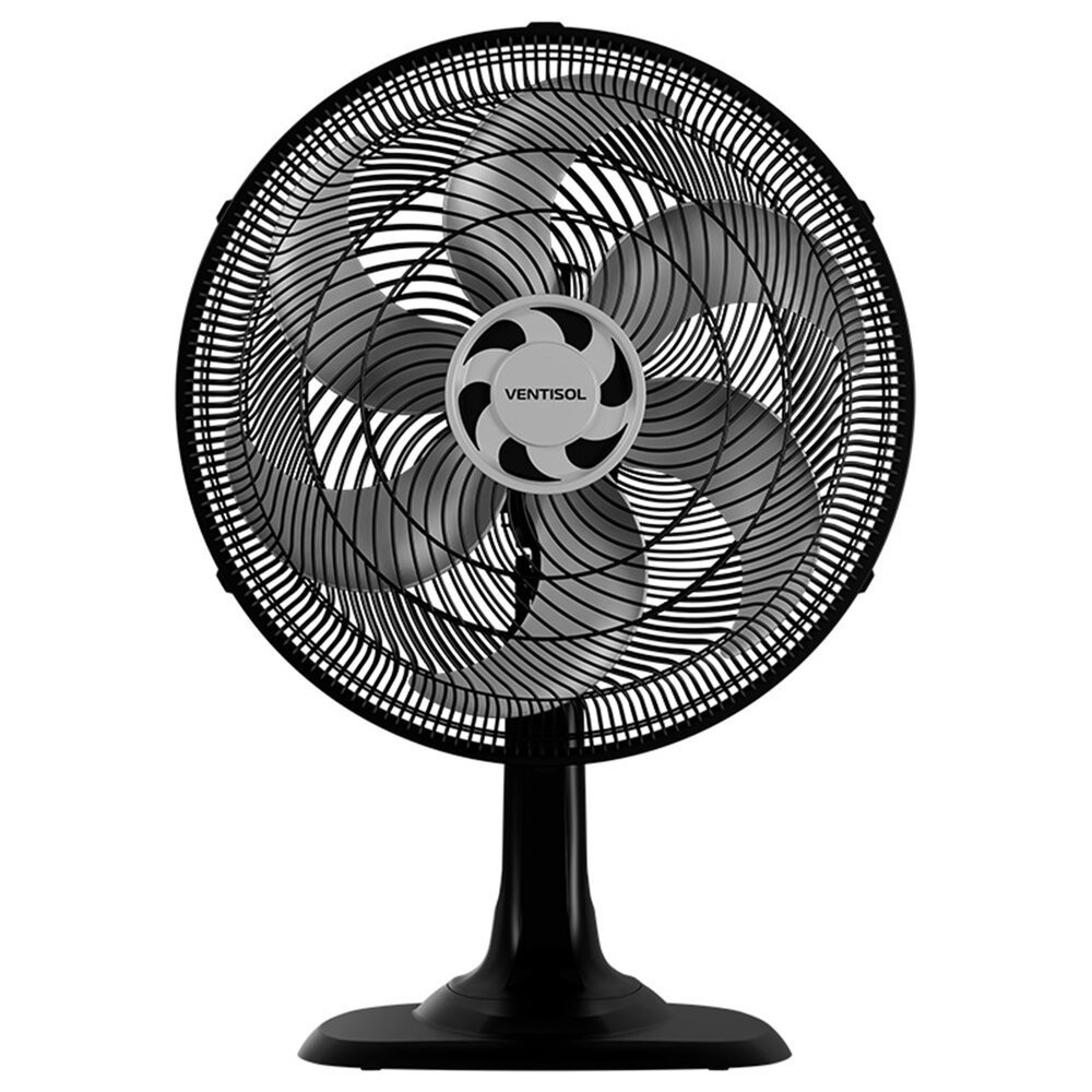 Imagem Ventilador de Mesa Turbo 40 cm 80 W 6 Pás 3 Velocidades Ventisol