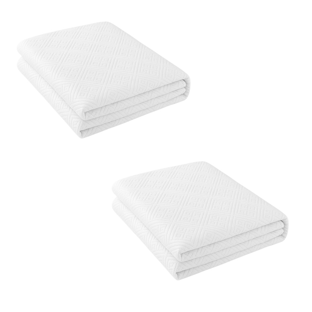 Kit 2 Capa Protetora Colchão Impermeavel alta qualidade Luxury Solteiro toque suave confortavel