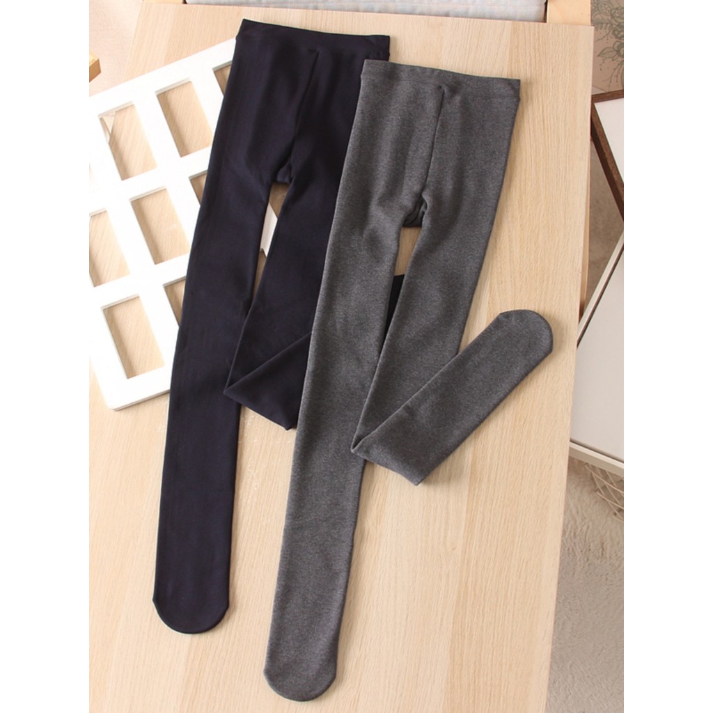 2025 Ferramenta útil outono inverno!Leggings macias e confortáveis Slim-fit Slimmer Look Elástico Quente Fino Lã Le