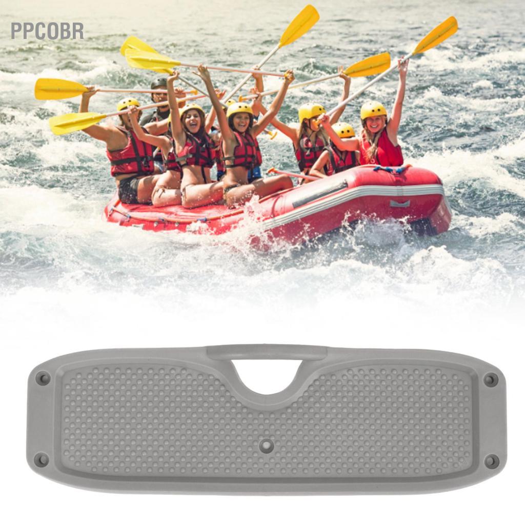 Ppcobr Tomvorks placa de popa em pvc, suporte de motor de popa, leve, reforçado, suporte marinho para barco inflável,