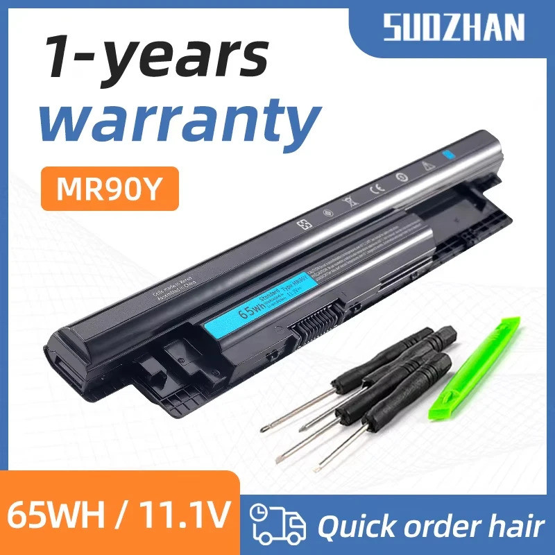 SUOZHAN MR90Y Bateria 11.1V 65WH Portátil XCMRD Para Dell Inspiron 17R 5737 5721 17 5748 3721 15R 5537 5521 14R 5437 14