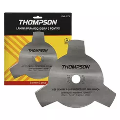Lamina Para Rocadeira Thompson 255X1,60 Furo 1P 3 Pontas