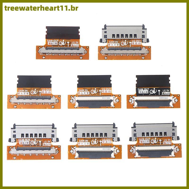 Árvore 1pcs FHD LVDS 51pin SAM turn Cable Conector Placa Adaptadora De Cabo BR