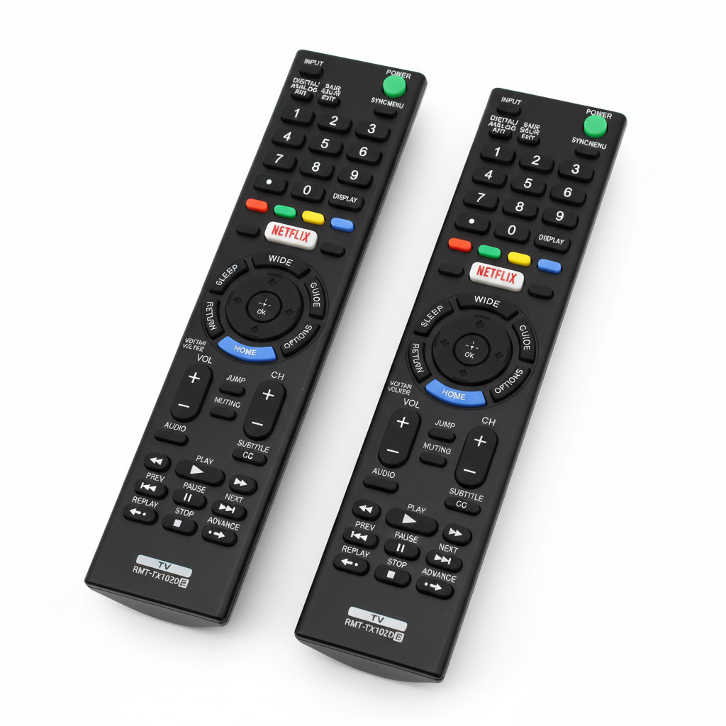 Kit 2 Controle Remoto Sony Smart Tv KDL Netflix Universal