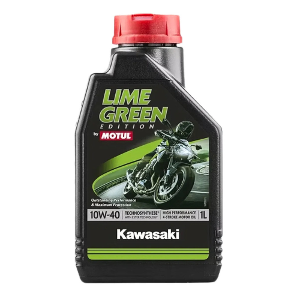 Óleo Motor Motul Kawasaki Lime Green 10w40 Motos 4T Ester