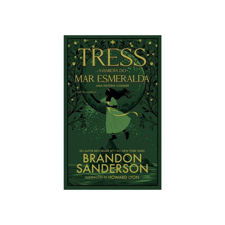 Livro Tress A Garota Do Mar Esmeralda de Brandon Sanderson, Ilustrações Howard Lyon, Tradução Pedro Ribeiro 8045728