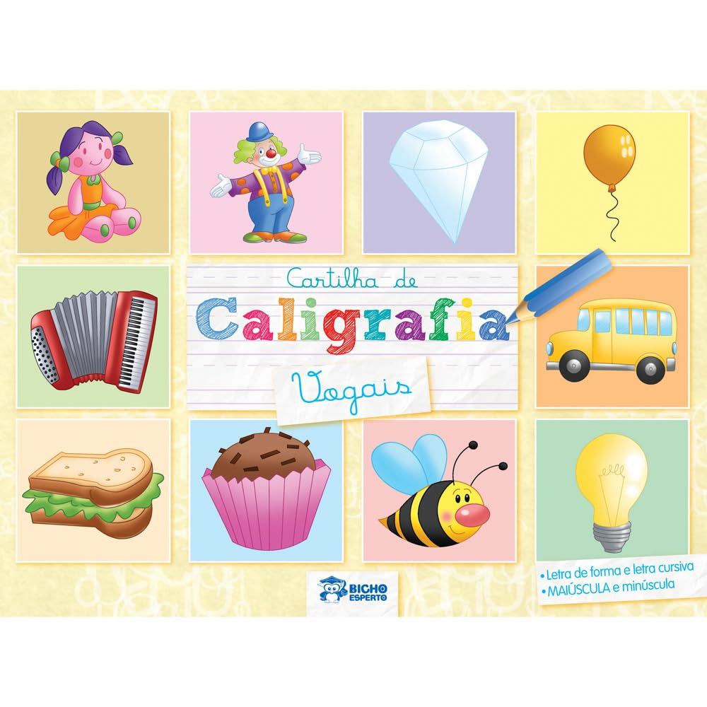 Cartilha de Caligrafia | Vogais