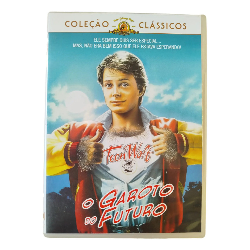 DVD Filme O Garoto Do Futuro 1985 Teen Wolf Michael J. Fox