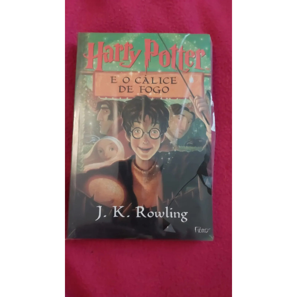Livro Harry Potter E O Cálice De Fogo Vol 4 J K Rowling Novo