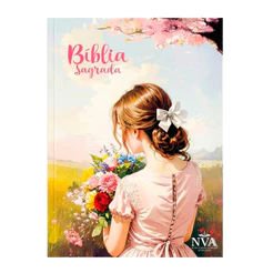 Bíblia Sagrada Menina Buque | NVA | Capa Brochura
