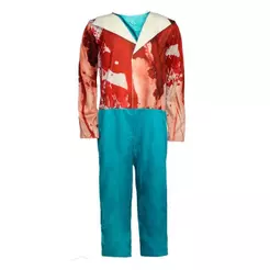 Fantasia Zumbi Infantil Enfermeiro de Halloween Masculina