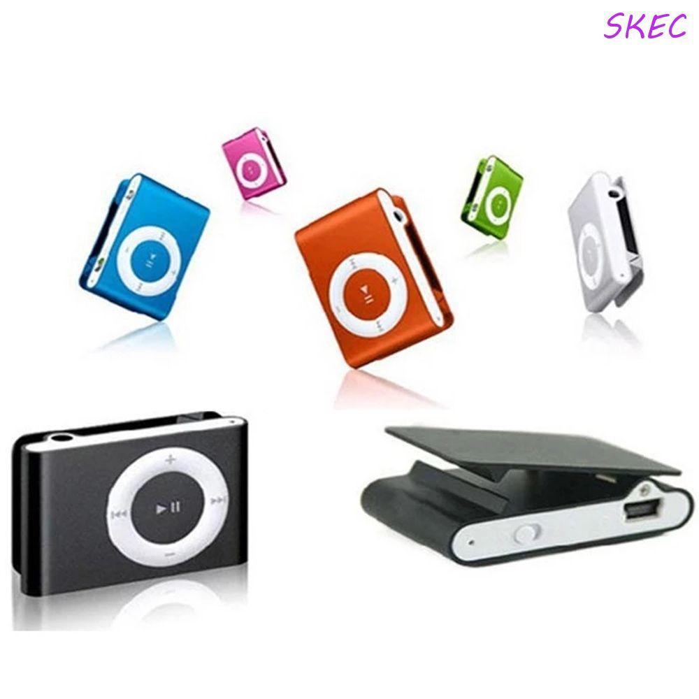 SKEC MP3 Player Mini Media À Prova D'água Walkman 3.5 Mm Espelho Esportivo MP3
