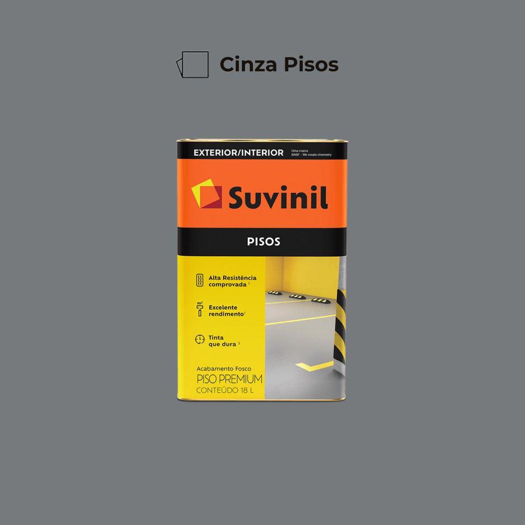Tinta Piso Premium Fosca Várias Cores 18L Suvinil