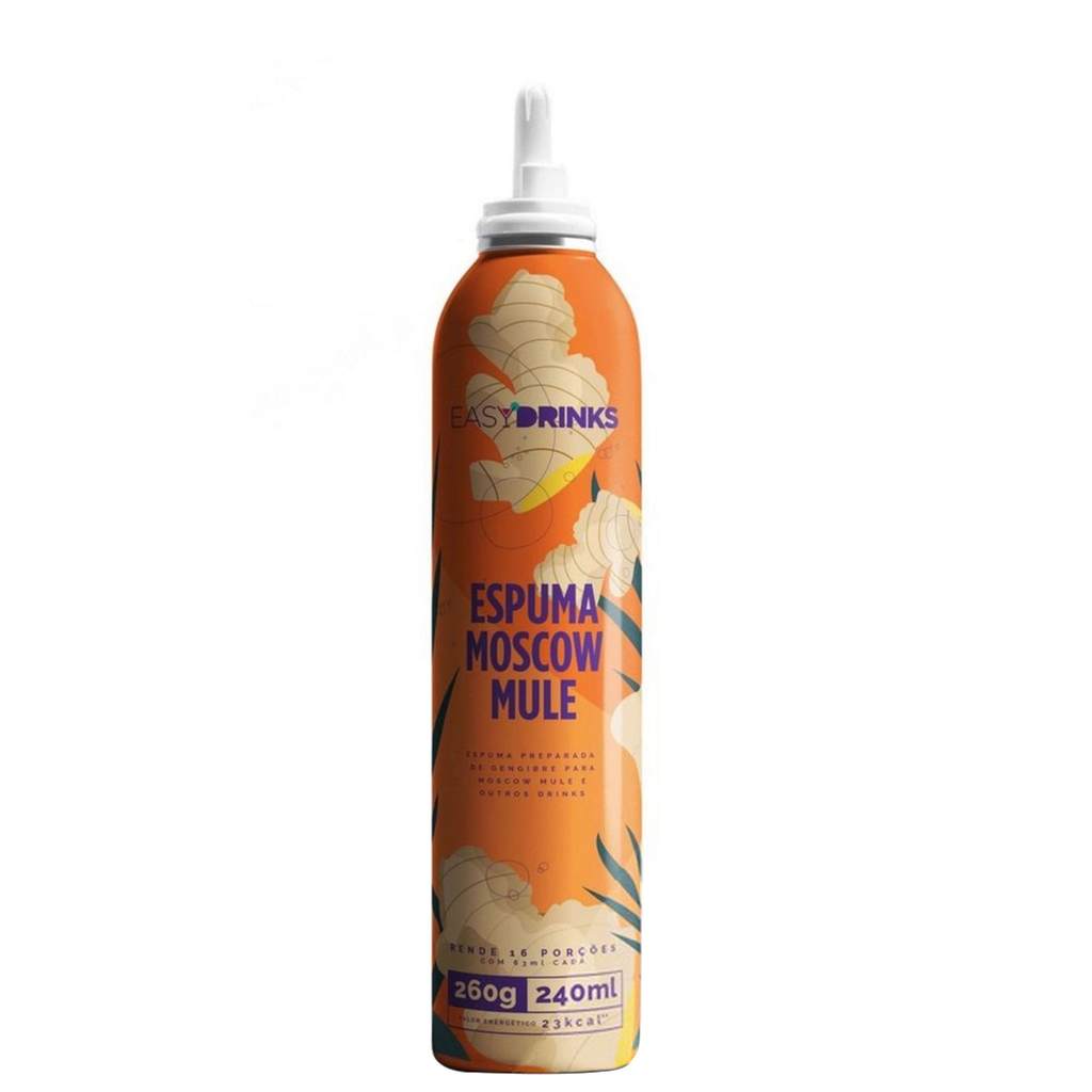 Espuma Easy Drinks de Gengibre Moscow Mule 260g