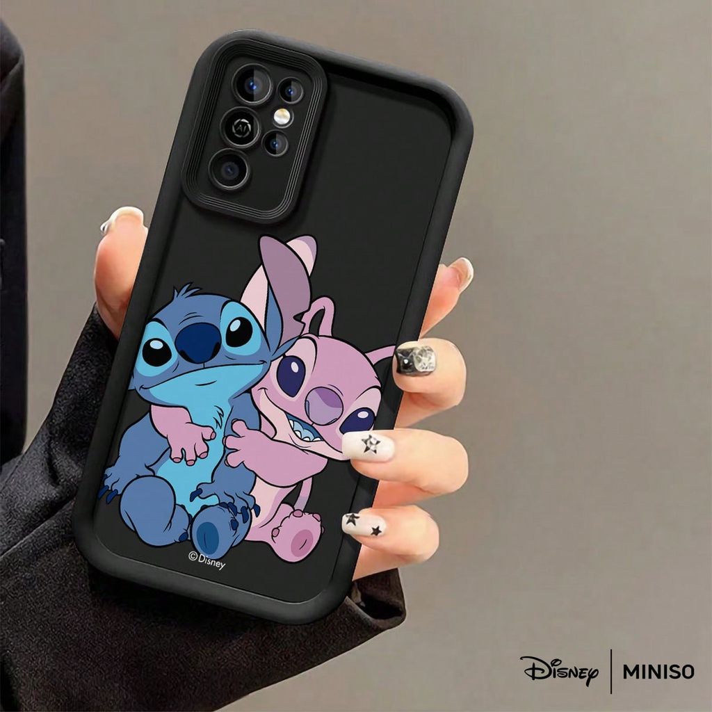 Capinha Capa Stitch Para Samsung A05S A15 A07 A13 A55 A35 S24 ULTRA  A23 A54 A17 A26 S23 FE Silicone Anti Queda