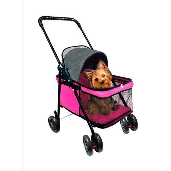 Carrinho de Passeio para PET até 15 kg. Transporte Viagem Cães Gatos