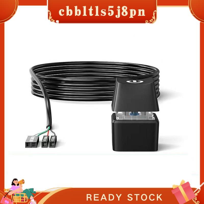 cbbltls5j8pn Interruptor De Mesa De Computador Com Luz LED Placa-Mãe Para PC Cabo De Extensão De Botão Liga/Desliga Exte