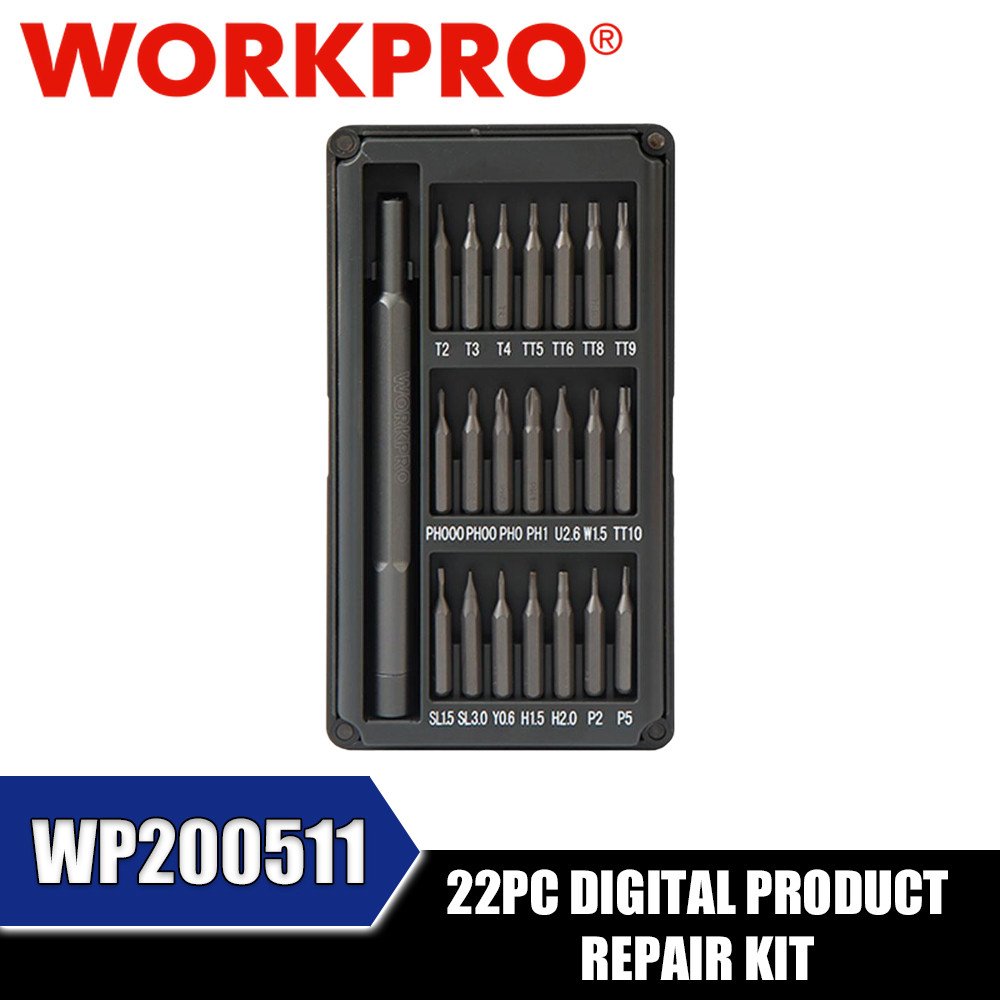 Workpro WP200511 Kit De Reparo De Produtos Digitais 22PC