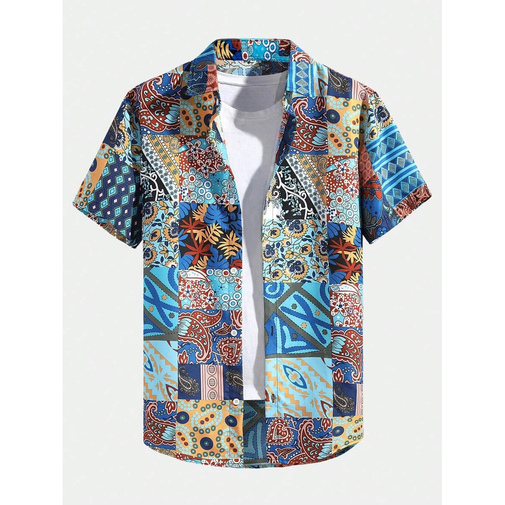 Diversão Masculina E Feminina Design De Arte Personalizado Padrões Impressos Moda Casual Camisas De Manga Curta Masculin