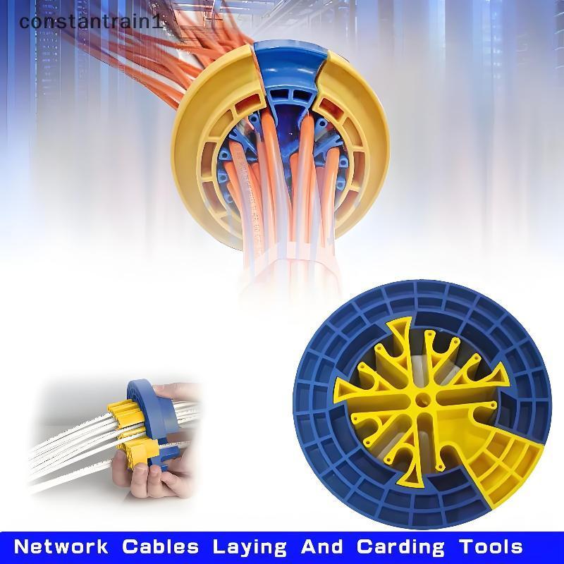 [CST] Dispositivo De Cardação De Rede Cableb Plástico ABS À Prova De Fogo Cabeamento Genérico Categoria 5 E 6 Cabos Ferr