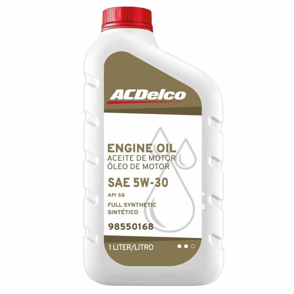 Óleo sintético motor SAE 5W30 API SN ACDelco 98550168