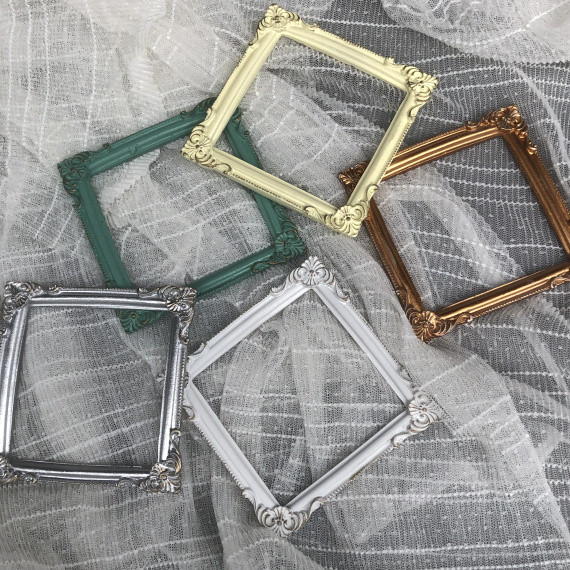 6 pontos decoração de casa de bebê moldura de foto soldado blythe pequeno pano OB azone Momoko Mini moldura de resina