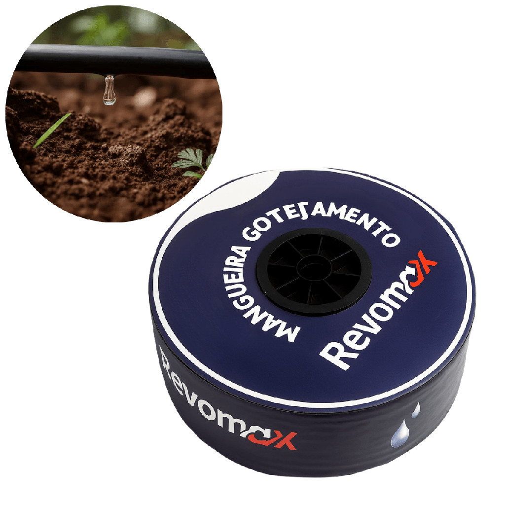Mangueira gotejamento Fita de Irrigação 1000m Gotejador Para Horta Jardim 1,6 litros/hora 50/50cm