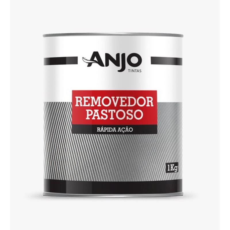 Removedor Pastoso De Tintas Automotiva Anjo 1kg Pasta Removedora Rápida Ação Carro Moto Veículo em Oferta na Shopee