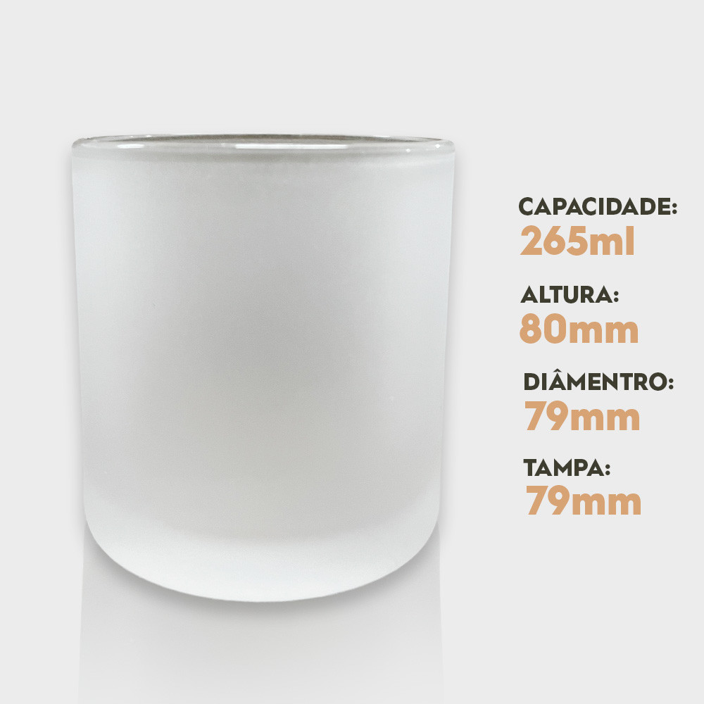 Copo Whisky 265ml Jateado - 10un
