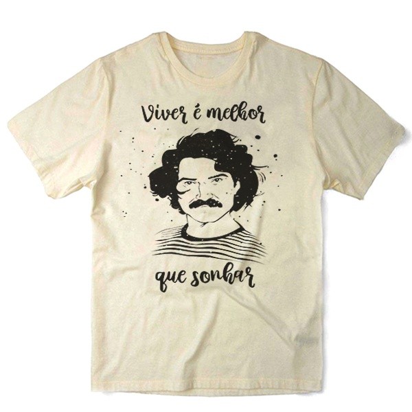 Camiseta Algodao Belchior MPB Musica Popular Brasileira Nacional Rock Nervous
