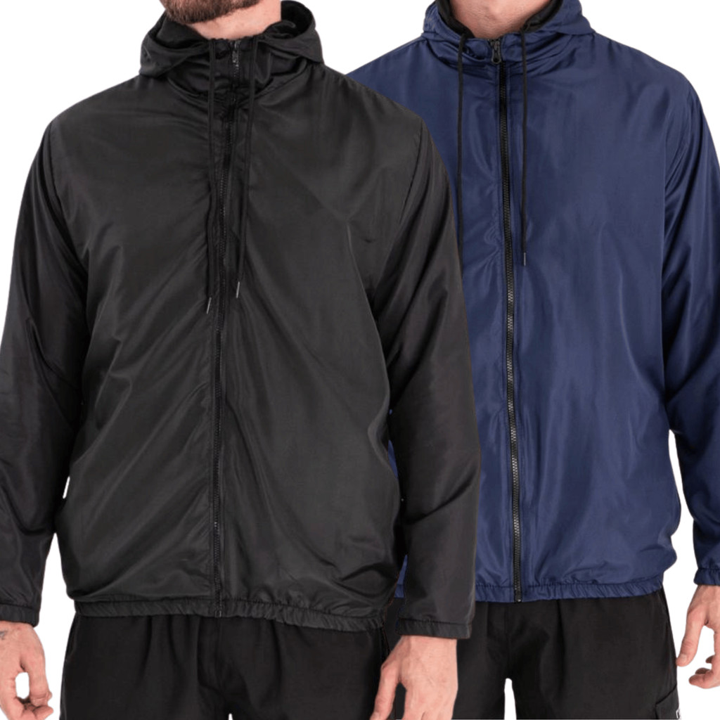 Corta Vento Azul e Preto: Onde Comprar | BuscaProdutos