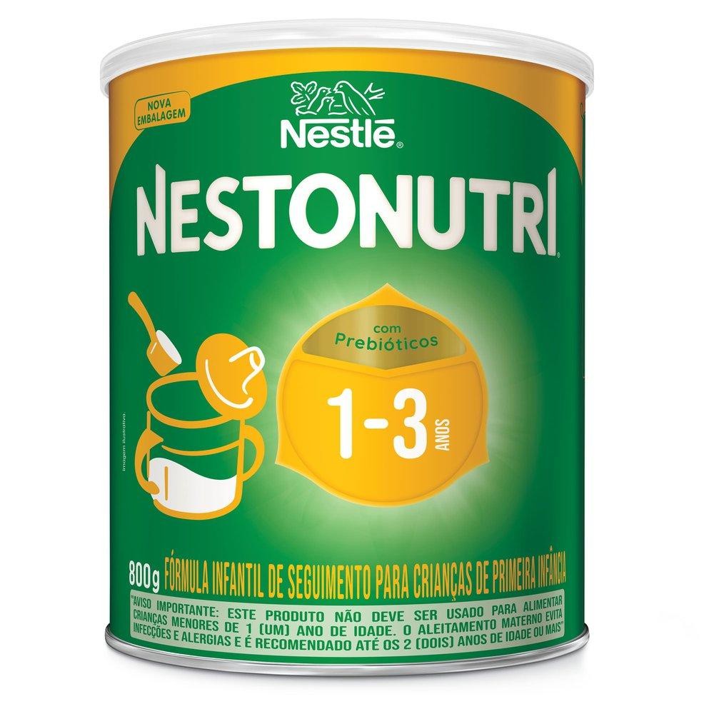 Formula Infantil Nestonutri 1 A 3 Anos Lata 800g em Oferta na Shopee