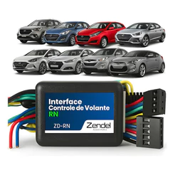 Interface Volante Hyundai Creta Hb20 Tucson I30 Ix35 Azera Elantra Sonata Santa Fé Veloster Vera Cruz