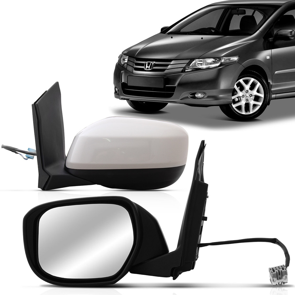 Retrovisor Externo City 2009 2010 2011 2012 2013 2014 Sem Pisca