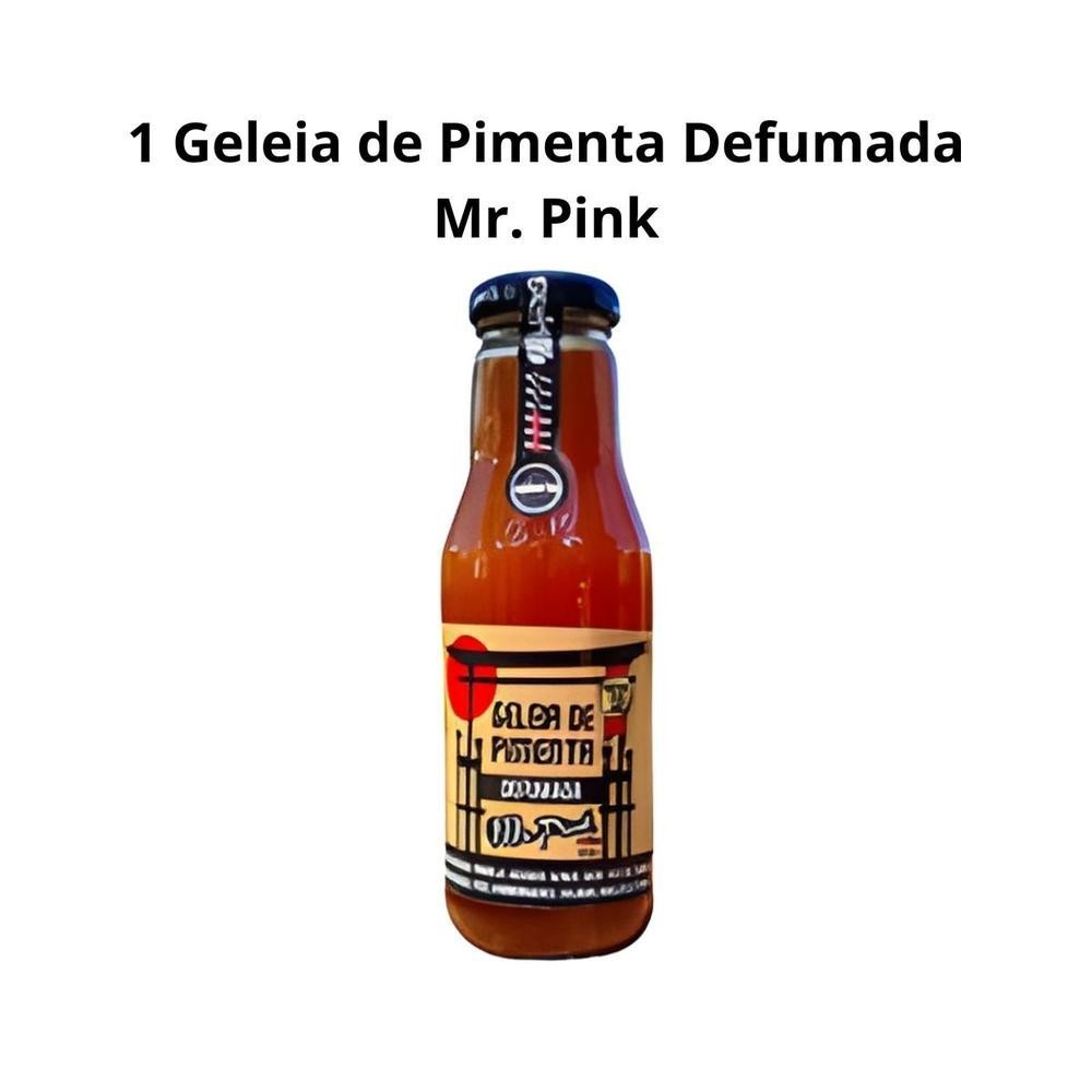 Geleia de Pimenta Defumada 395g Mr. Pink em Oferta na Shopee