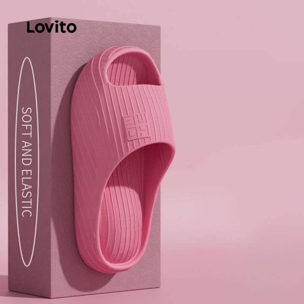 (NEW) Lovito Sandálias Femininas Elegantes, Leves e rasas LFAS1002 em Oferta na Shopee