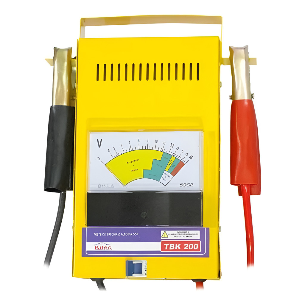 Teste Bateria Sistema Carga Automotiva 16v 150a/h Tbk200