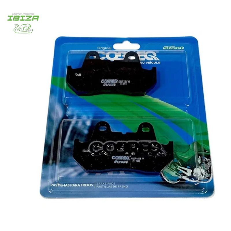 PASTILHA FREIO TRAS CBX 750 F COBREQ N-911