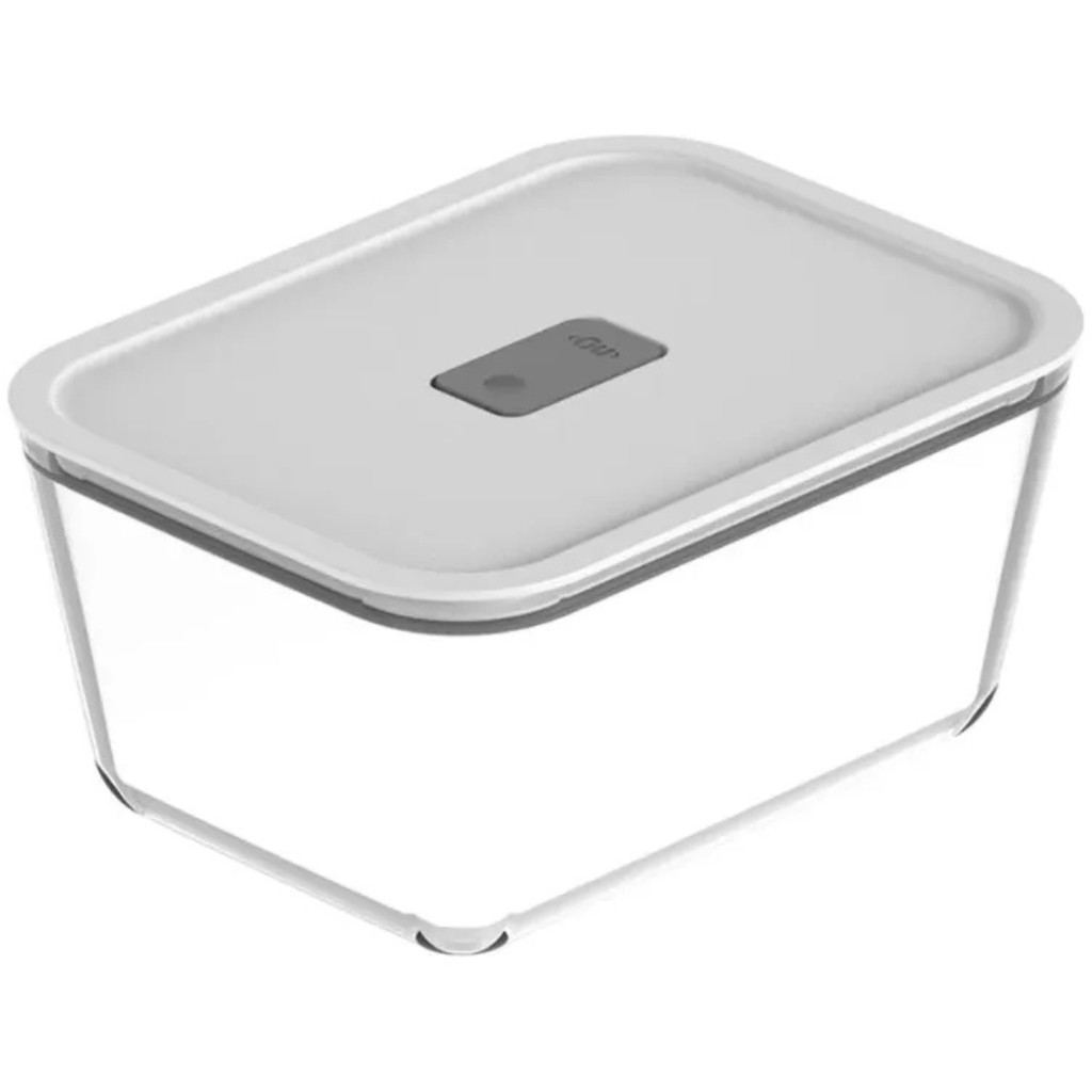 Pote De Vidro Hermetico Armazenamento Fresh Lock 2,4L Pode Usar no Freezer Microondas Forno - Ou