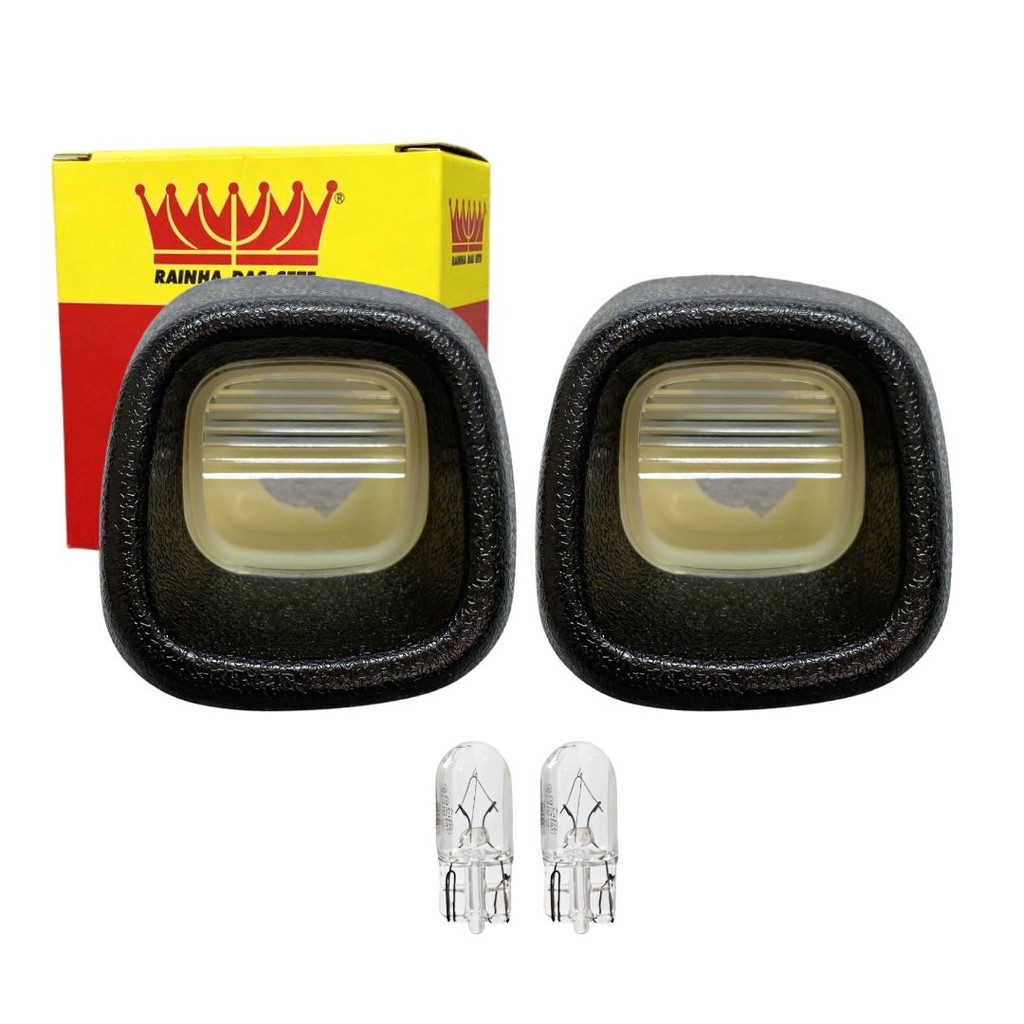 Kit Lanterna Placa Para GM S10 Blazer Após 2001 Luz Placa Blazer S10 Sem Soquete Com Lampadas