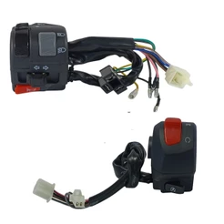 Kit Chave Punho Luz e Partida Emergência Ybr 125 E 2002 2003 a 2013 Ybr 125 Factor 2008 2009 a 2013